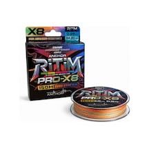 İp Örgü Misina - 8 Kat - Anchor Ritim X8 - 150mt - Ebruli - 0.25mm
