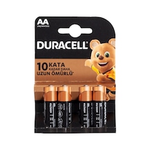 Duracell Aa Kalem Pil 4lü - Uzun Ömürlü Alkalin Pil 3'li Ekonomik Paket - 3 Adet Tarı
