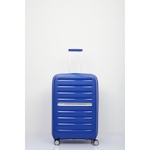 Benetton Trolley Valiz Mavi Büyük Boy 14bnt1000-01-m Mavi