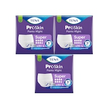 Tena Proskin Pants Süper Night Gece Emici Külot Bezi L 90 Adet