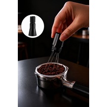 Espresso Makinası Needle Kahve Karıştırma İğnesi Espresso İğnesi Mt263 Siyah