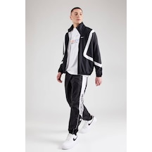 Nike Club Mens Woven Joggers Dokuma Erkek Eşofman Altı Regular Boy Siyah Beyaz Siyah