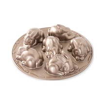 Nordicware Minik Tavşanlar Kek Kalıbı - Platin