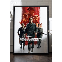 Soysuzlar Çetesi Siyah Ahşap Çerçeveli Poster, Dekoratif Film Duvar Tablosu