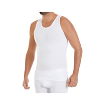 6 Adet Yıldız Erkek Bambu Atlet Beyaz 315 001