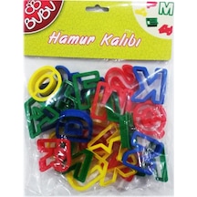 Bu-Bu Oyun Hamuru Kalıbı Harf  26Parça