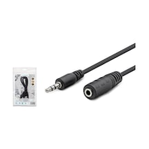 3.5 Mm Aux Uzatma Kablosu 1.2 M - Siyah Hdx1004 Evimdeyokyok