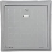 Water Fun Cam Takviyeli Polyester Makine Dairesi Kapağı Gri 100x100 94x94cm İç-112x112cm Dış Housıng Cover-toptancıyızbiz
