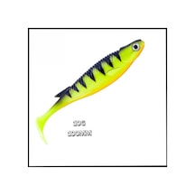 Uyguna-yakala 10g 100mm -seğirme Silikon Balık - Uv Boyalı -h-1061-29