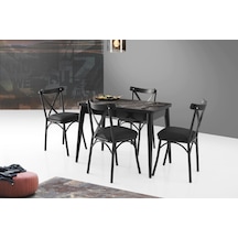 Damla Bahar Mdf Mutfak Masa Sandalye Takımı 60x100cm