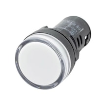 Tork Ad16ds-220b 220v Ac 22mm Beyaz Led Sinyal Lambası