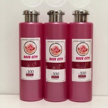 Rosecity Doğal Gülsuyu Gri Kapak 380 ml 3 Adet