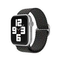 Apple Uyumlu Watch  42mm Kordon - Benekli Siyah