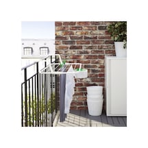 Askılık Balkon Kenarı Kurutmalık 77 Cmx40 Cm X 49 Cm Beyaz - 747791135 Beyaz
