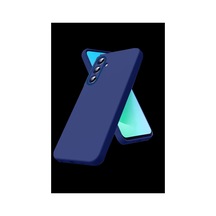 Newface Samsung Galaxy S26 Fe Nano İçi Kadife Silikon - Lacivert Çok Renkli