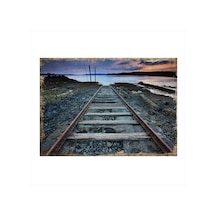 Bedeko Tren Yolu Mdf Tablo 50cm X 70cm