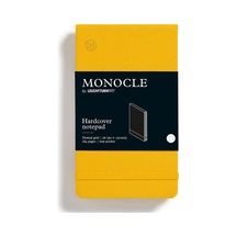 Leuchtturm1917 Monocle Serisi, Reporter, Cep Boy A6 , Sert Kapak, 184 Numaralandırılmış Sayfa, Noktalı, Sarı