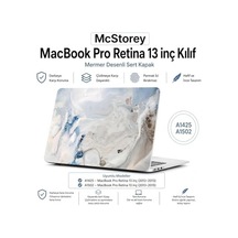Macbook Pro 13 İnç Kılıf A1425 A1502 Uyumlu Sert Kapak Hard Case Koruyucu Retina 13 Laptop Kılıfı Çizilmeye Dayanıklı İnce Hafif Tam Koruma R-39
