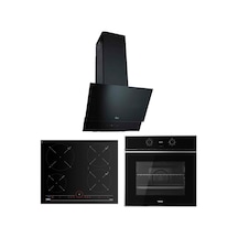 Teka TVT 60 Davlumbaz - İKNOB IT 6450 İndüksiyon Ocak- HLB 840 SS Fırınlı İndüksiyonlu Ankastre Set