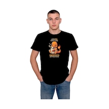 Pokemon Charizard Çalizart Used Hot Coffee It's Super Effective Tişört Unisex T-shirt 001