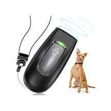 Geeroyoo Taşınabilir Köpek Eğitim Cihazı: Ultrasonik Havlama Önleyici, 16.4ft Menzilli, Aaa Pil İle Çalışan Pil Dahil Değil
