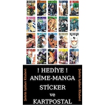 One Punch Man 1-20 Eksizsiz Manga Seti 20 Kitap / Tek Yumruk / Anime-manga Sticker Ve Kartpostal