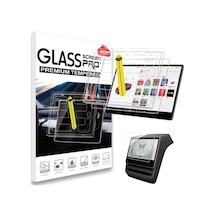 Red Lion Parts Tesla Juniper 15,4'' Blue Lıght Ekran Koruyucu Ar Oleofobik Uygulama Aparatlı Temperli Cam Ön+arka