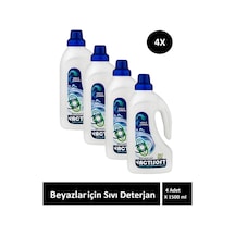 Beyazlar İçin Sıvı Çamaşır Deterjanı 1500ml X 4 Adet