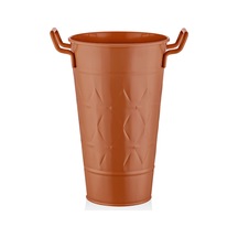 The Mia Prizma Vazo & Saksı Terracota 40 Cm