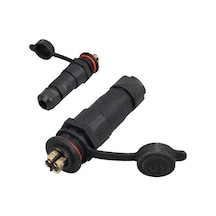 Ic-266m 16mm Su Geçirmez Konnektor Şase Seyyar Takım 4 Pin