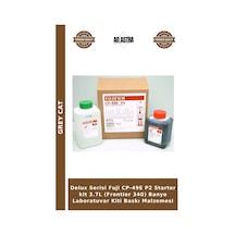 Delux Serisi Fuji Cp-49e P2 Starter Kit 3.7l Frontier 340 Banyo Laboratuvar Kiti Baskı Malzemesi