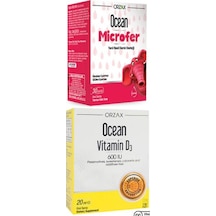 Microfer Oral Damla 30 Ml + Ocean Vitamin D3 600ıu Sprey 20 Ml