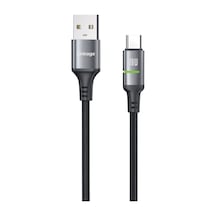 Lkcb-48 Usb-a To Usb-c 18w 2.4a 1.2 Metre Led Göstergeli Şarj Kablosu