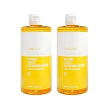 Vitamin Kompleksi İçeren Makyaj Temizleme Suyu Lebelage Vitamin Derma Cleanser Water 2 Paketi
