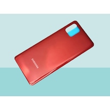 Tkgz  Samsung Uyumlu Galaxy Note 10 Lite Arka Kapak Batarya Kapağı - Kırmızı Çok Renkli