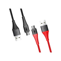 Rock Space Z9 Hi-Tensile Micro Usb Şarj Ve Data Aktarım Kablosu 1