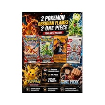 Cantex Tech Pokemon Obsıdıan Flames And One Piece 2 Seri 4 Paket