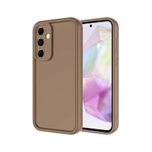 Galaxy A56 Kılıf Viera Silikon - Kahverengi