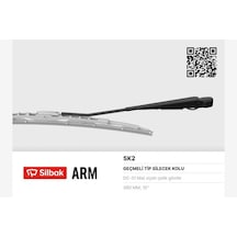 Silecek - 593 - Kolu 385mm M131 Dogan-kartal-sahın-p504 - Edntrend - Fk Gecmelı