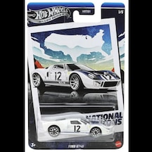 Hot Wheels Silver Series Ford Gt40 - National Icons 1/64 Diecast Model Araba Çok Renkli
