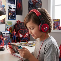 Marvel Spider-man Aux 3d Kabartmalı Kablolu Kulaklık