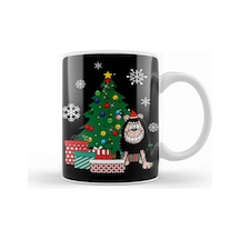 Gnasher Around The Christmas Tree Kupa Bardak Porselen Karışık