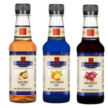 Simonelli Fındık + Turunç + Nar Kahve Kokteyl Şurubu 3 x 250 ML