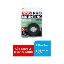 Tesa Pro 66751 Dış Mekan Bantı, 1.5m X 19mm