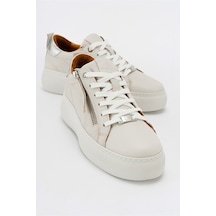 Luvishoes Allıe Bej Hakiki Deri Kadın Sneakers Bej Luvishoes Allıe Bej Hakiki Deri Kadın Sneakers Bej