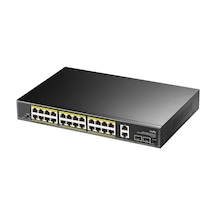 Cudy GS1026PS2 2 Port Gigabit 24 Port Gigabit Poe 10/100mbps 300w Metal Kasa Switch