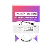 Xiaomi Mi Vacuum Mop 2c 2in1 Uyumlu Batarya Maksimum Kapasite 7000mah Robot Süpürge Pil Xmstjqr2c