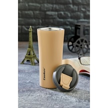 Cooker Moodflip 400 Ml Paslanmaz Çelik Bardak Termos Ckr2050 Bej