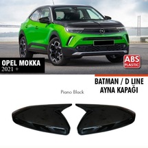 Opel Mokka Yarasa Batman Ayna Kapağı Piano Black 2021+