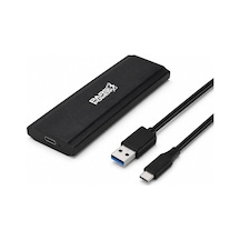 Nvme M.2 Ssd Kutusu, Usb 3.0 Type-c, Siyah Ed-14